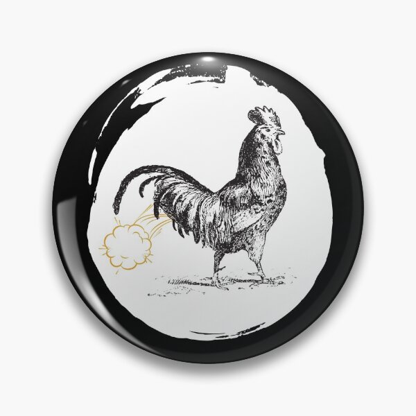 Item preview, Funny Farting Vintage Rooster  designed and sold by Zentropik.