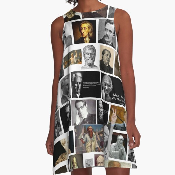 Philosophers A-Line Dress