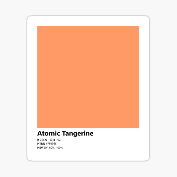 Color Swatch/Card (Auburn) | Poster