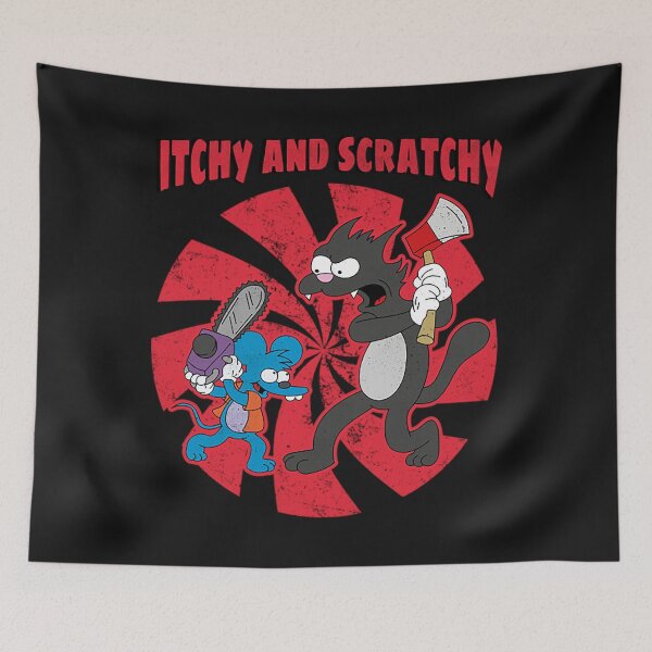 Item preview, Itchy And Scratchy T-ShirtRetro itchy and scratchy designed and sold by CorbinArima.