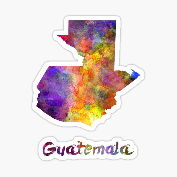 Item preview, Guatemala  in watercolor designed and sold by paulrommer.