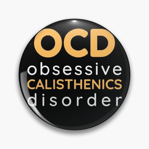 Item preview, OCD - Obsessive Calisthenics Disorder - Funny  designed and sold by Atleta-Cali.
