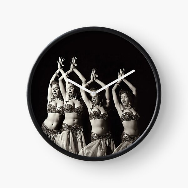 Samia Gamal The Belly Dancer Clock
