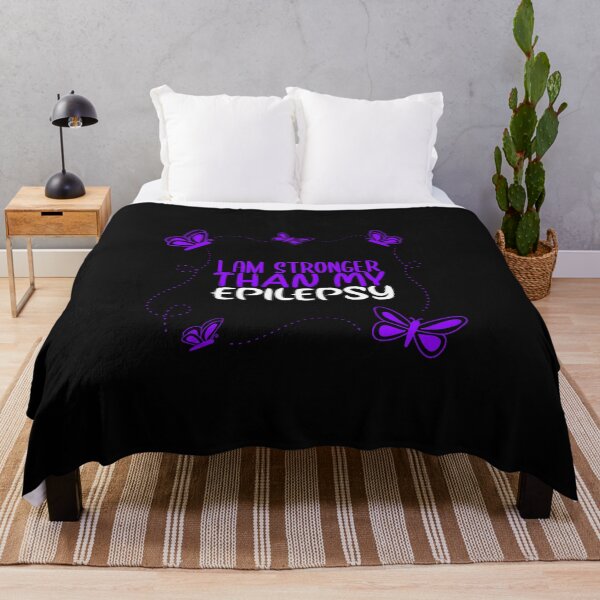 Item preview, purple butterfly emoji cute kawaii epilepsy awareness designed and sold by TeesKeeper.