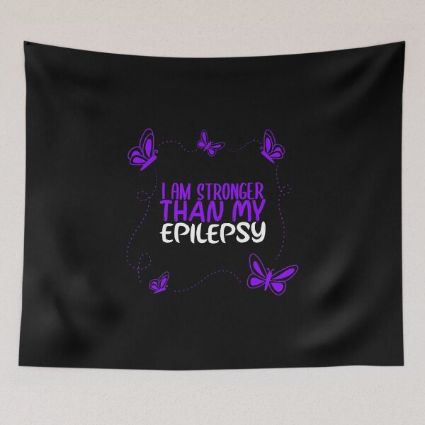 Item preview,  purple butterfly emoji cute kawaii epilepsy awareness designed and sold by TeesKeeper.