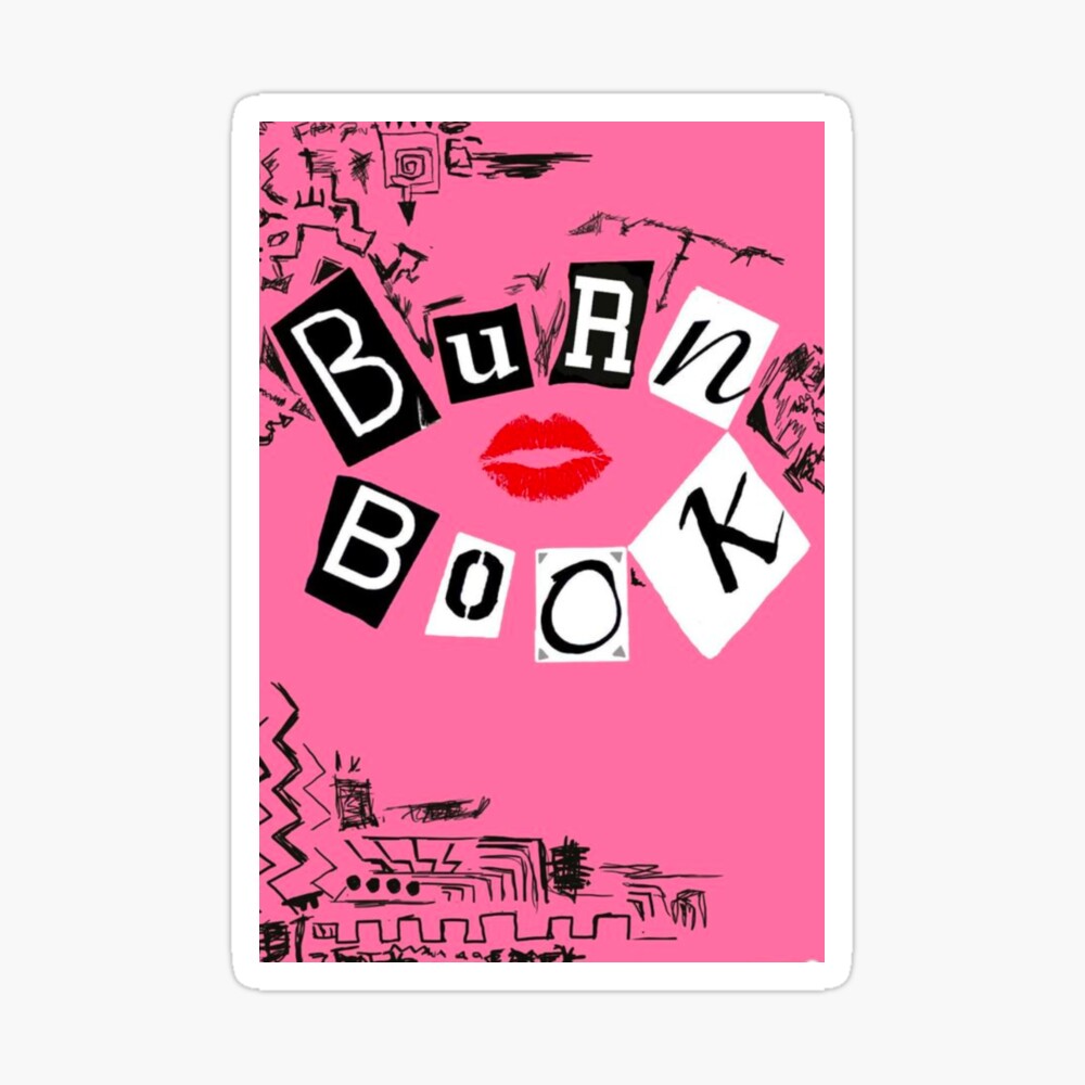 Burn Book PNG Mean Girls Burn Book Mean Girls Clipart, 58% OFF