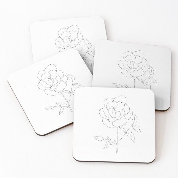 Item preview, Floral Line Art  designed and sold by wallflowerbee.