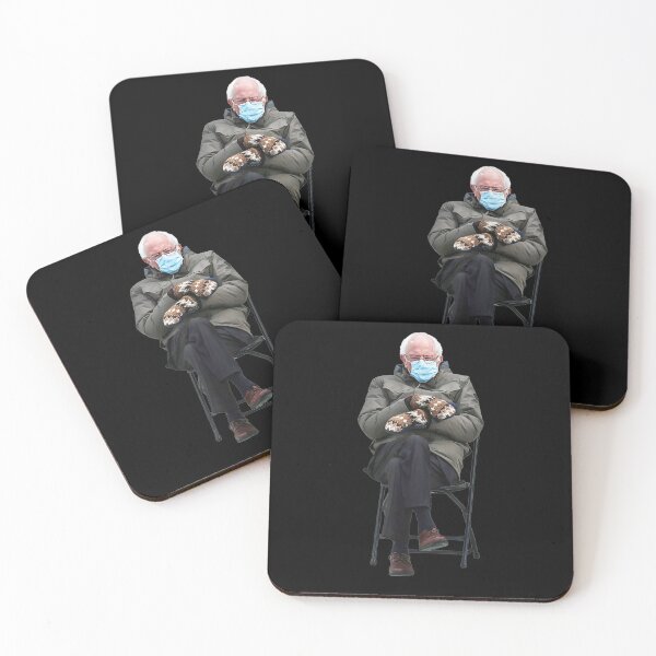 Item preview, Bernie Sanders Sitting Mittens Inauguration designed and sold by vickiknopp.