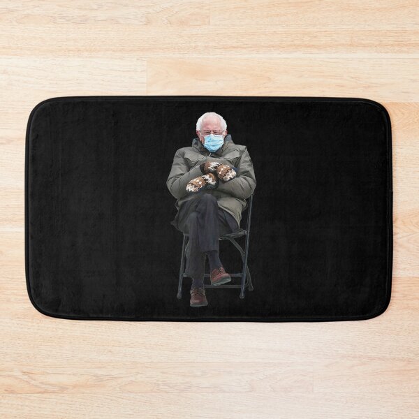 Item preview, Bernie Sanders Sitting Mittens Inauguration designed and sold by vickiknopp.