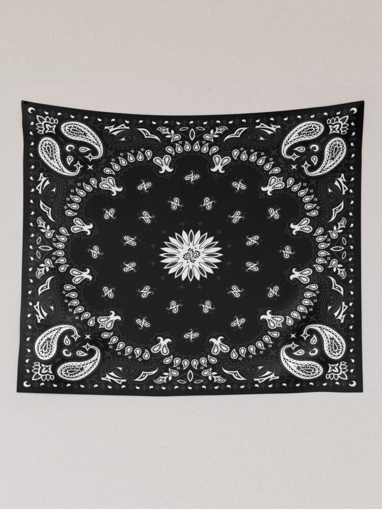 Bandana Black Man Tapestry