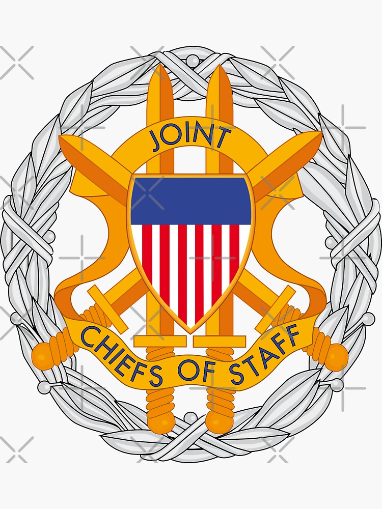 Joint Chiefs Of Staff Jcs Sticker For Sale By Enigmaticone Redbubble 