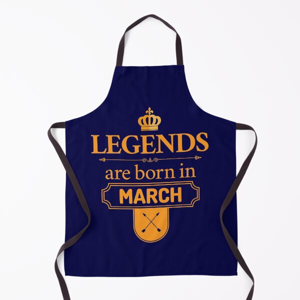 Item preview, Legends Are Born In March | Birthday Gift | designed and sold by Minimalwiz.