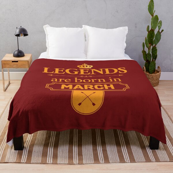 Item preview, Legends Are Born In March | Birthday Gift | designed and sold by Minimalwiz.