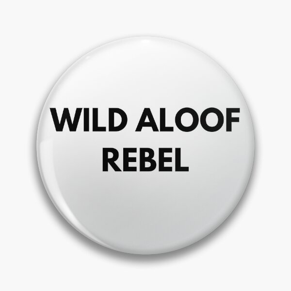 Item preview, Wild Aloof Rebel designed and sold by ItsNikkiArts.