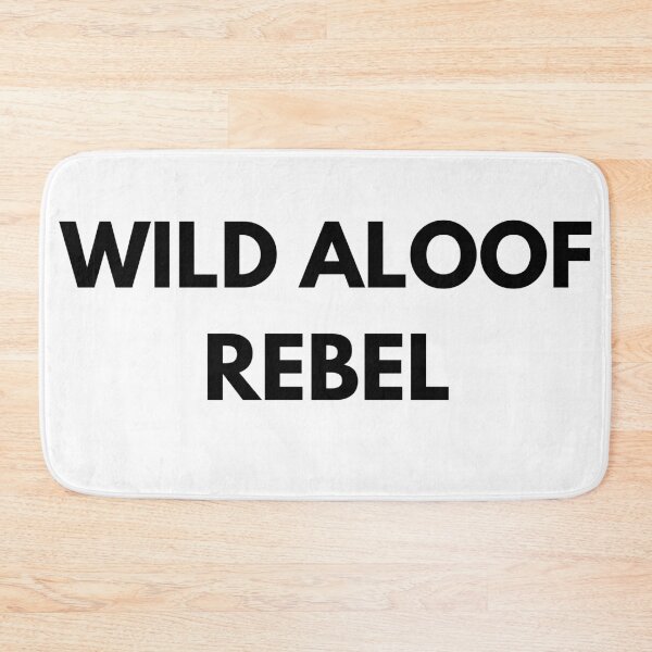 Item preview, Wild Aloof Rebel designed and sold by ItsNikkiArts.