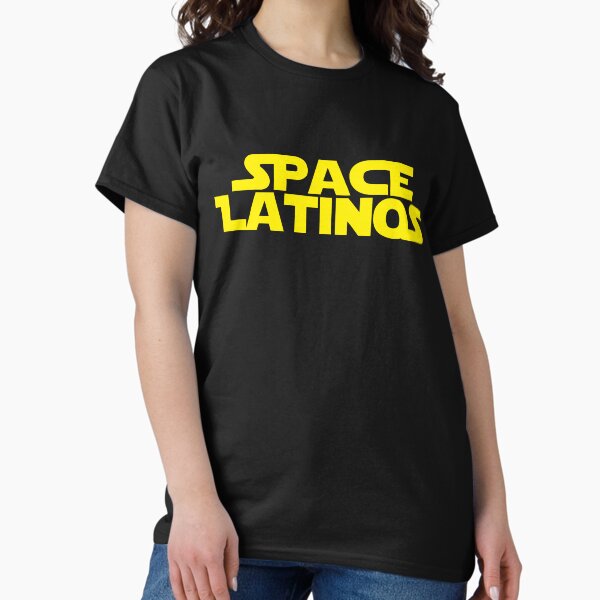 Vista previa del artículo con la obra «Latinos espaciales», diseñado y vendido por spacelatinos.