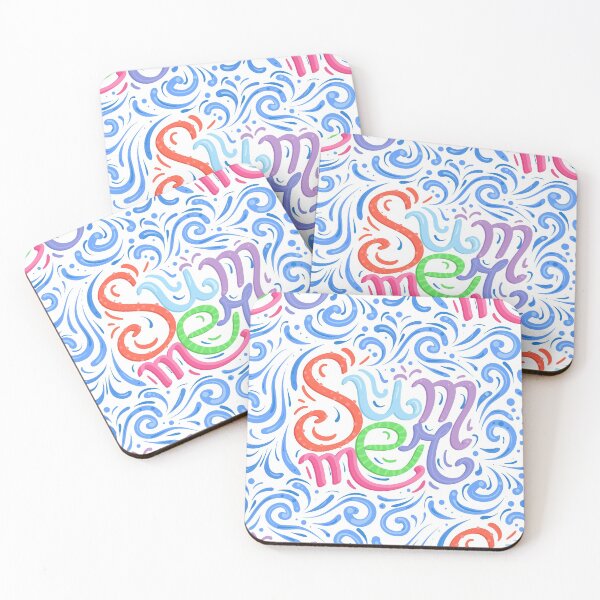 Item preview, Summer lettering pattern  designed and sold by Veleri.