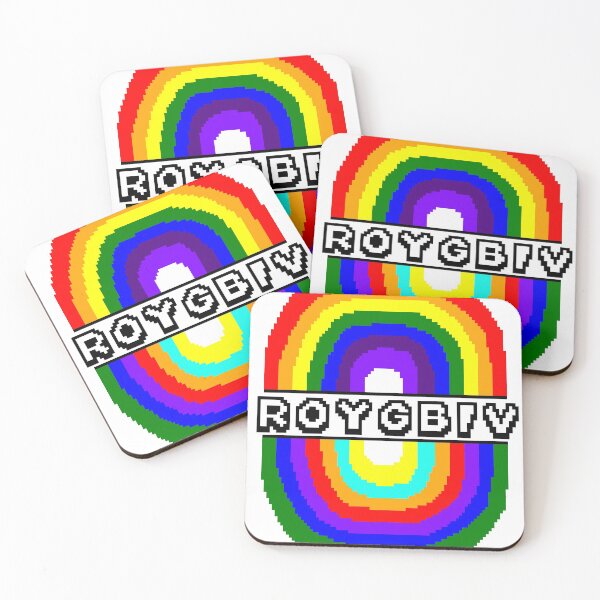 Item preview, ROYGBIV Colors Pixel designed and sold by Reymond.