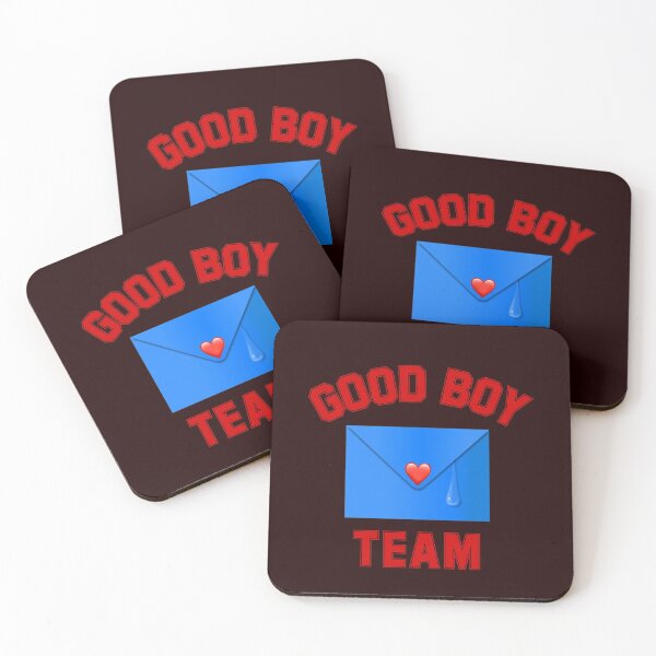 Item preview, good boy team. leeter. teardrop and heart designed and sold by doctors-apparel.