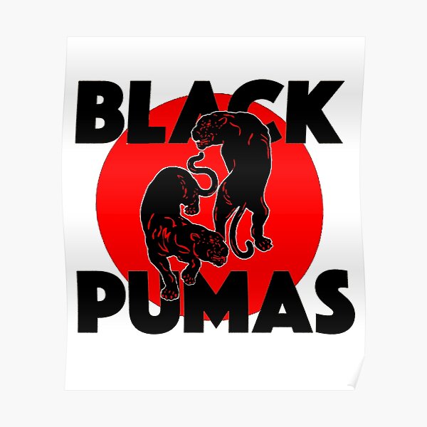 Black Pumas Posters | Redbubble