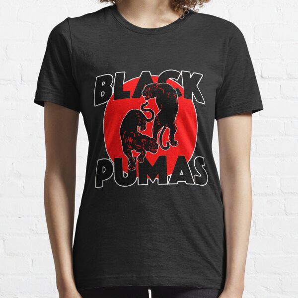 pumas negros Camiseta esencial