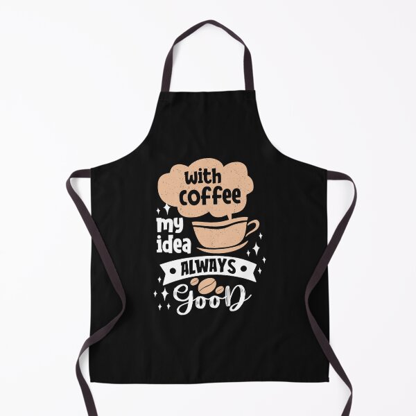 Item preview, With Coffee My Idea Always Good -Coffee puns  designed and sold by shivani21061993.