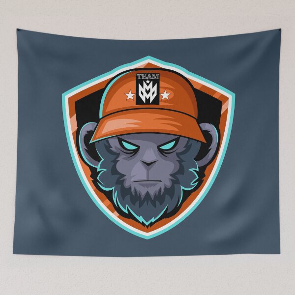 Item preview, gorilla head hat team logo Essential designed and sold by VinBasis.
