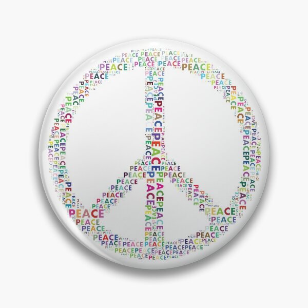 Item preview, Peace Sign - White designed and sold by KavishJ.