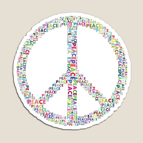 Item preview, Peace Sign - White designed and sold by KavishJ.
