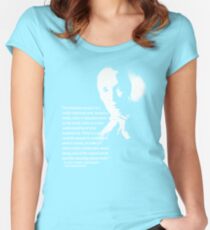 jane goodall Women's Fitted Scoop T-Shirt