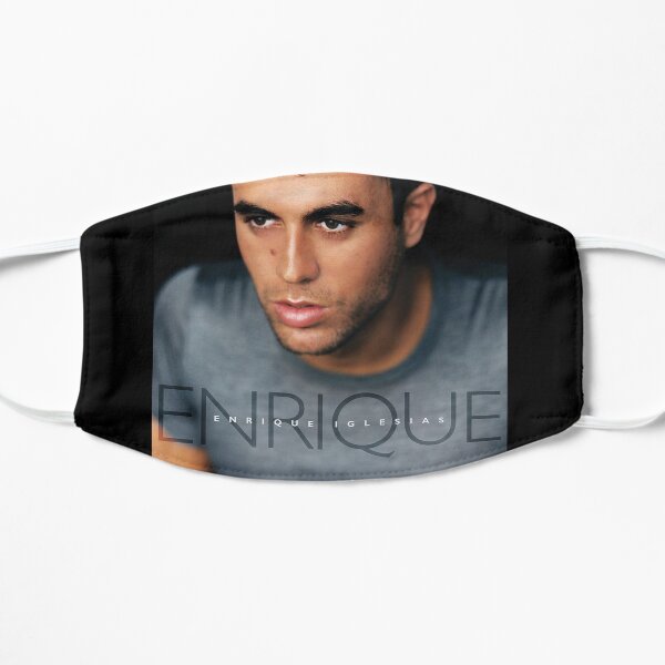 Enrique Iglesias Mascarilla plana