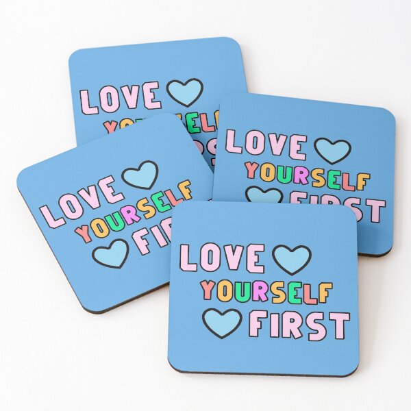 Item preview, Copy of "lOVE YOURSELF FIRST" STICKER designed and sold by Ekaterina Pyatakova.