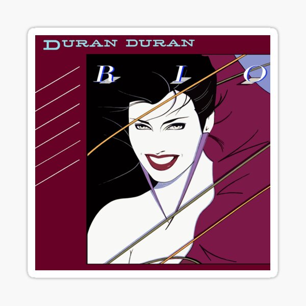 Duran Duran rio Sticker