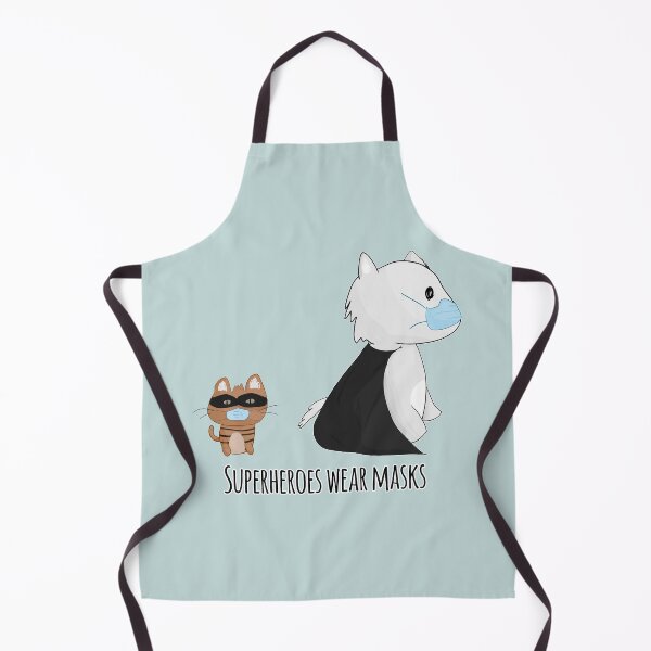 Item preview, Cute Superheroes Wear Masks designed and sold by distancingqueen.