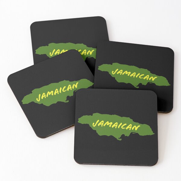 Item preview, Jamaican on the Jamaica Map Outline. designed and sold by IslandDrip.
