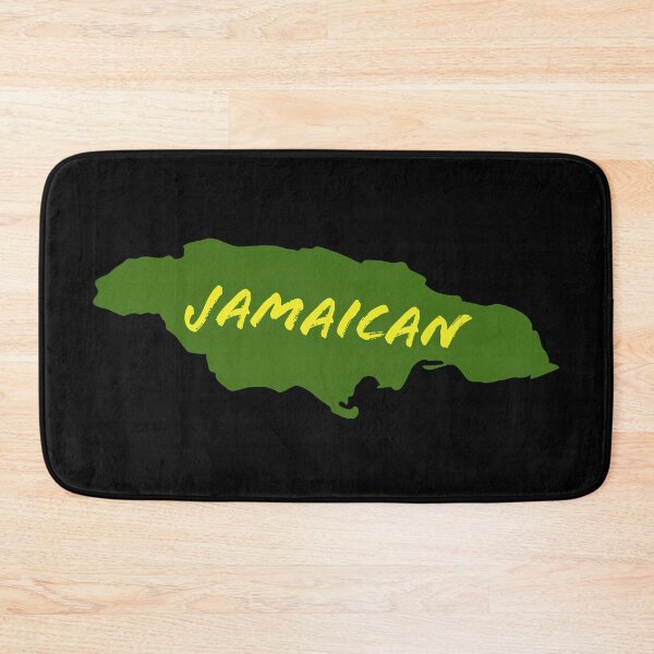 Item preview, Jamaican on the Jamaica Map Outline. designed and sold by IslandDrip.