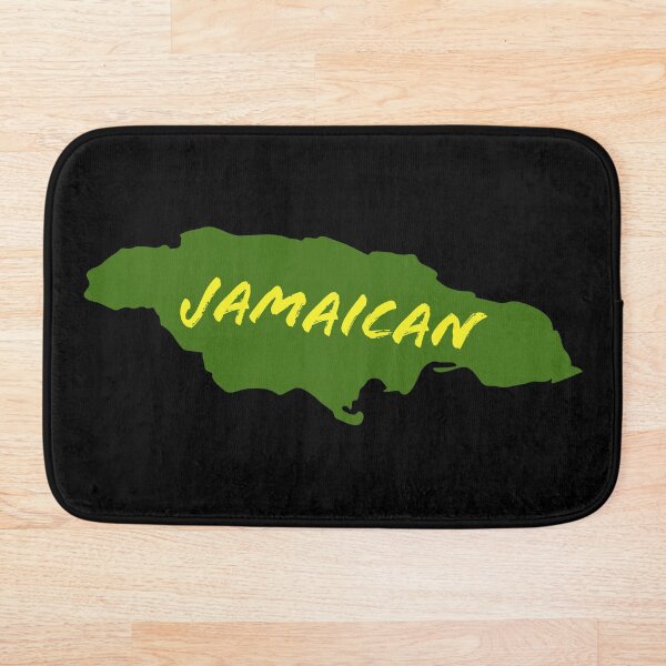 Item preview, Jamaican on the Jamaica Map Outline. designed and sold by IslandDrip.