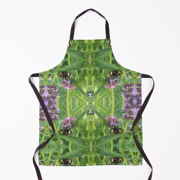 Item preview, Bee Bumbling Green in the Blue Fortune and Summertime Sun designed and sold by RoseAromas.