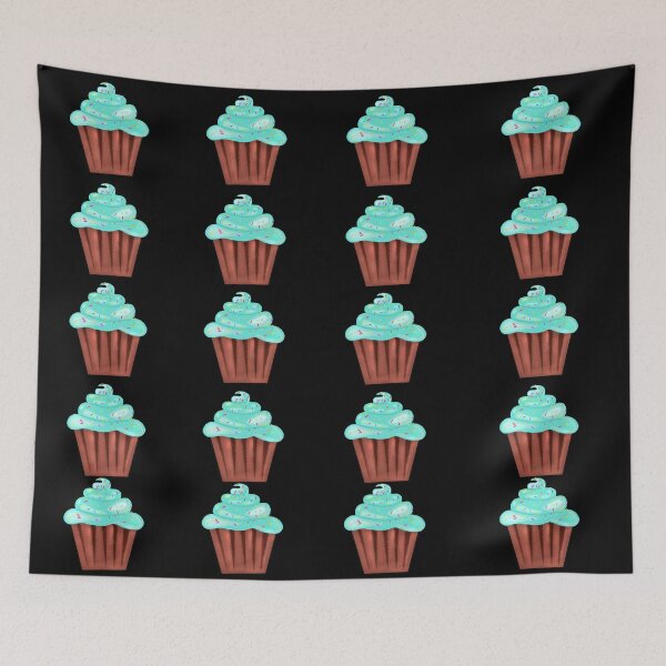 Item preview, Blue cream cupcake designed and sold by Smita Maharana.