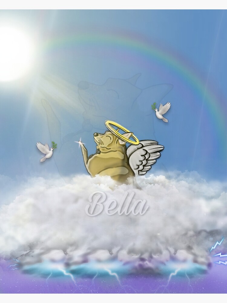 Tarjetas de felicitación «Perro en el cielo retrato» de Rahmaney | Redbubble Tarjetas de felicitación «Perro en el cielo retrato» de Rahmaney | Redbubble
