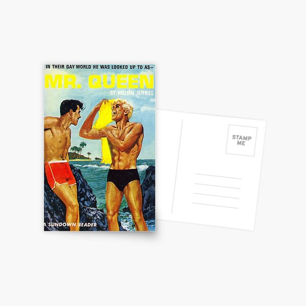 Item preview, Mr. Queen Gay Pulp Fiction Cover designed and sold by IntersectPhoto.