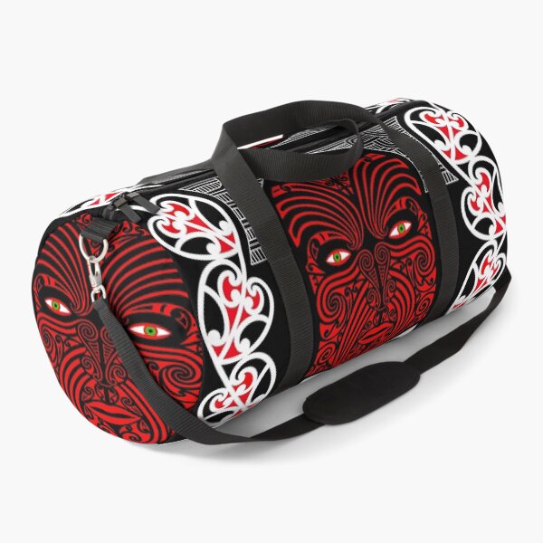 Item preview, Maori warrior bag designed and sold by tattoocreater.