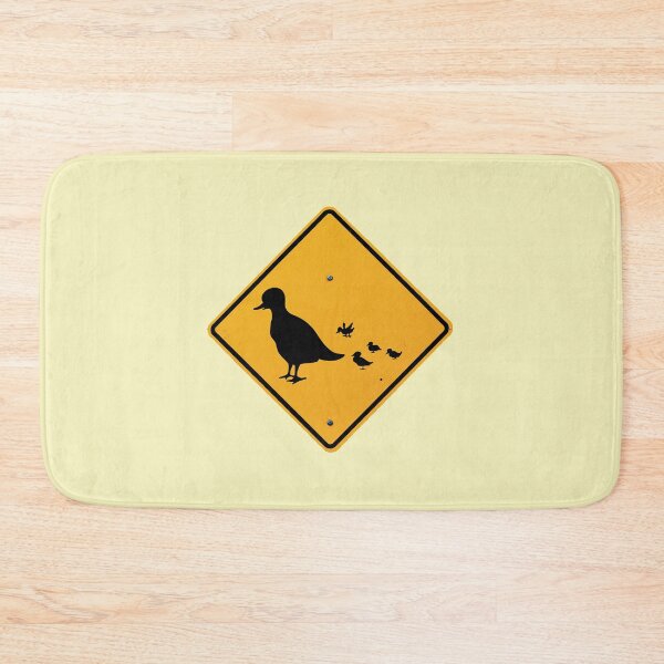 Item preview, Duckings and Mom Crossing Road Sign Accessories designed and sold by SignsAreReal.