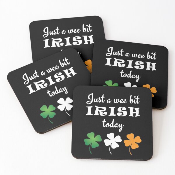 Item preview, Just A Wee Bit Irish Today designed and sold by geminivibe.