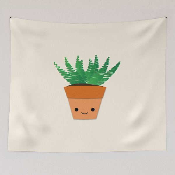 Item preview, Cute Kawaii Fern designed and sold by Hedgie Designs.