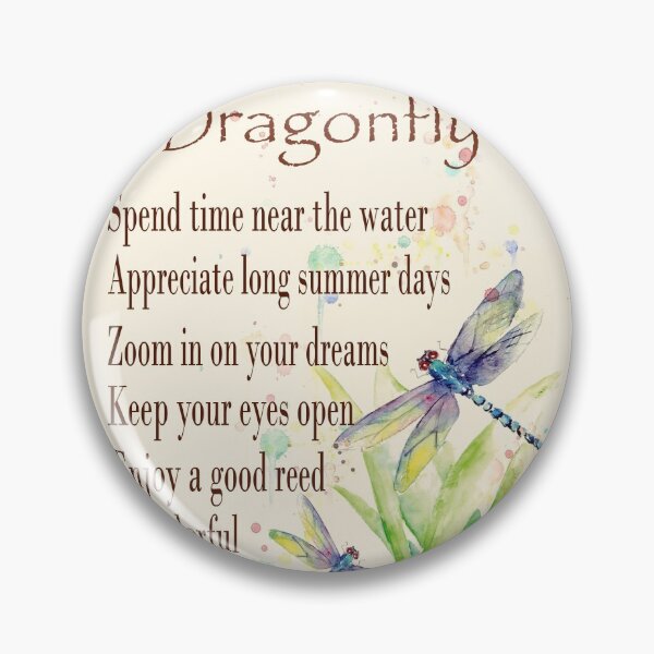 Item preview, Advice from a Dragonfly SKY designed and sold by loveislovestore.