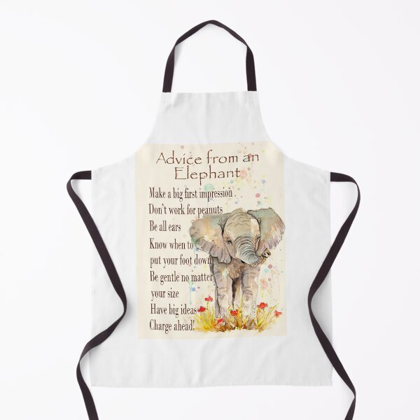 Item preview, Advice from an Elephant SKY designed and sold by loveislovestore.