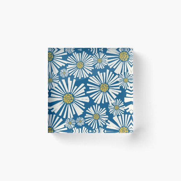 Item preview, Modern Oxeye Daisy Pattern designed and sold by ketrena.