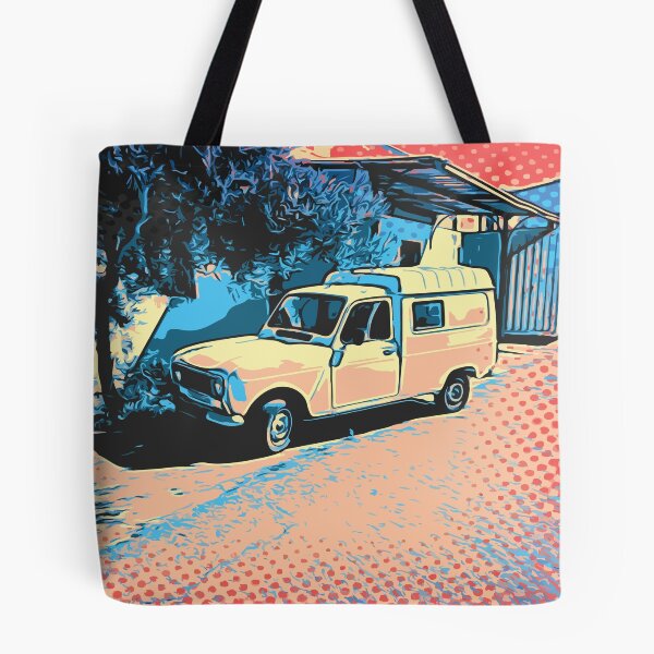 Item preview, Retro French Bakery Van designed and sold by D-Spot Shop.