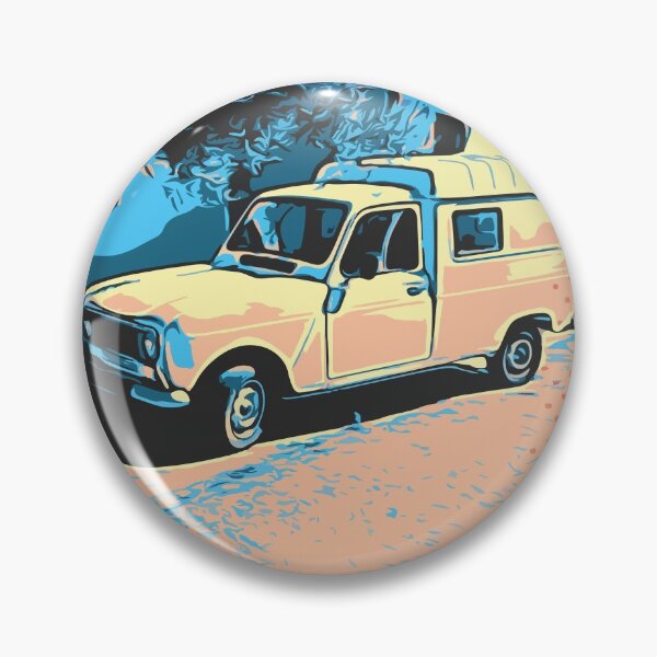 Item preview, Retro French Bakery Van designed and sold by D-Spot Shop.